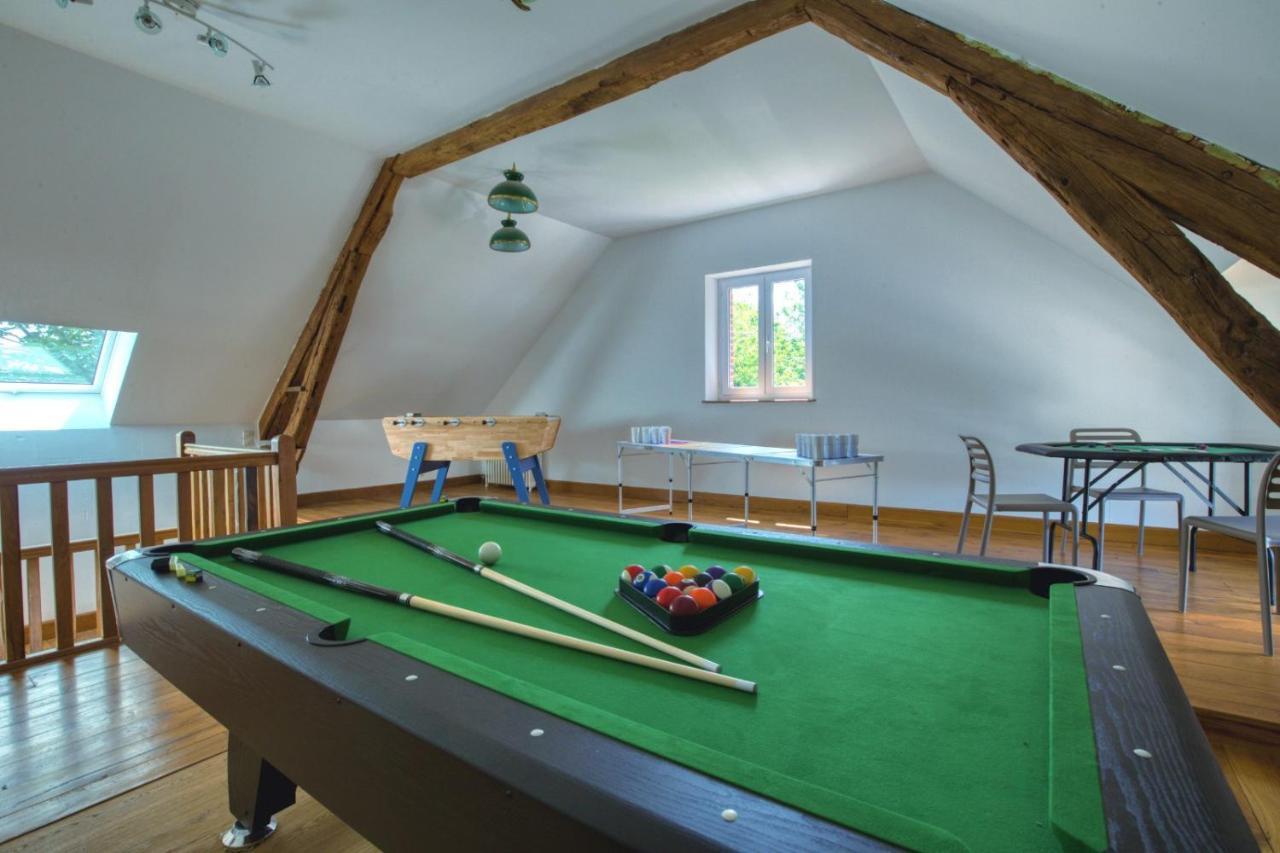 Crazy Villa Le Petit Belair 18 - Heated Pool - Foot - 2H Paris - 30P Обиньи-сюр-Нер Экстерьер фото