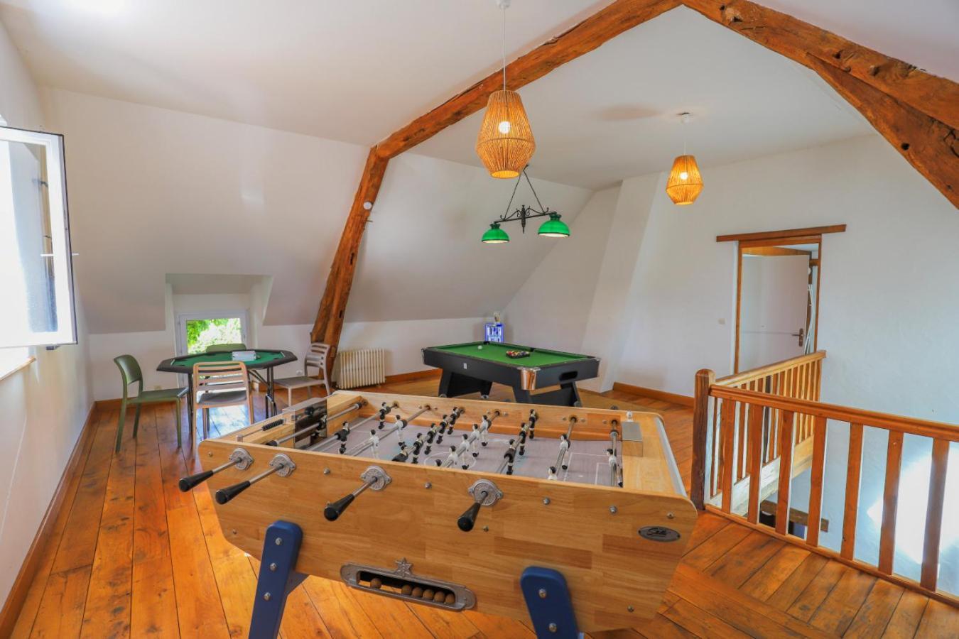 Crazy Villa Le Petit Belair 18 - Heated Pool - Foot - 2H Paris - 30P Обиньи-сюр-Нер Экстерьер фото