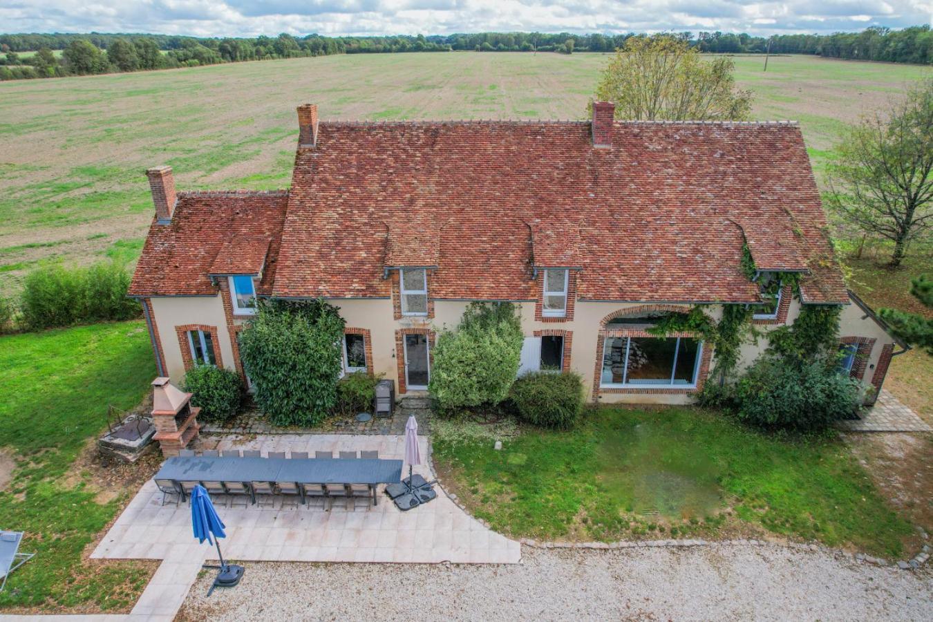 Crazy Villa Le Petit Belair 18 - Heated Pool - Foot - 2H Paris - 30P Обиньи-сюр-Нер Экстерьер фото